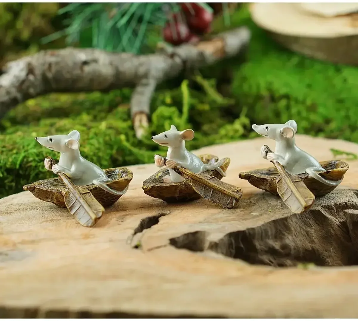 Resin Mouse Rowing Boat Animal Collection Figurine Miniature Fairy Garden Decoration Plant Pot Ornaments Home Desk Decor Gifts
Resin Mouse Rowing Boat Animal Collection Figurine Miniature Fairy Garden Decoration Plant Pot Ornaments Home Desk Decor Gifts