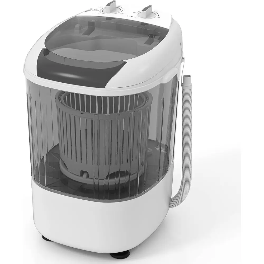 Portable Mini Washing hine, 5.5 lbs acity Small Compact Laundry Washer with Spin Tub & Drain Hose, Semi-automatic Washer hine or
Portable Mini Washing hine, 5.5 lbs acity Small Compact Laundry Washer with Spin Tub & Drain Hose, Semi-automatic Washer hine or
