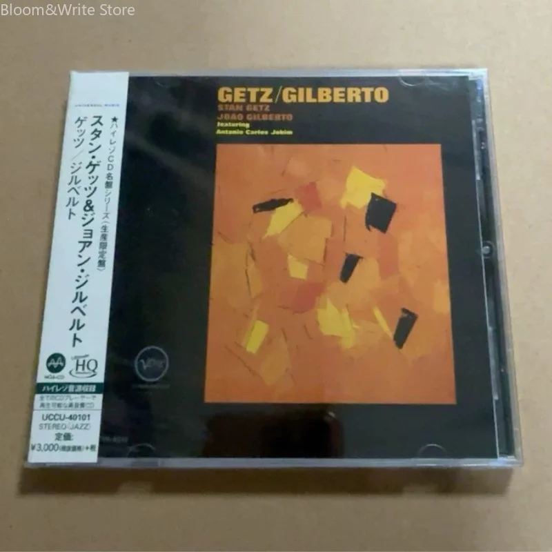 Remake Version in 2002 Stan Getz & Joao Gilberto "Getz/Gilberto", A Classic Bossa Nova Album, MQA-CD High - Quality Version
Remake Version in 2002 Stan Getz & Joao Gilberto "Getz/Gilberto", A Classic Bossa Nova Album, MQA-CD High - Quality Version