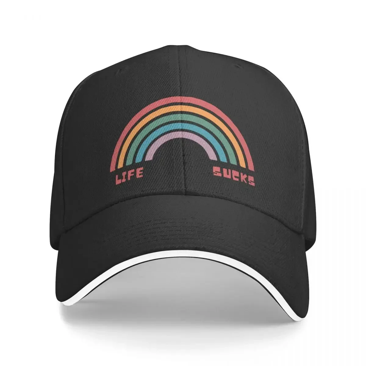 Live sucks rainbow Baseball Cap Rugby sun caps Sun Hat For Children Fishing cap Hats Woman Men's
Live sucks rainbow Baseball Cap Rugby sun caps Sun Hat For Children Fishing cap Hats Woman Men's