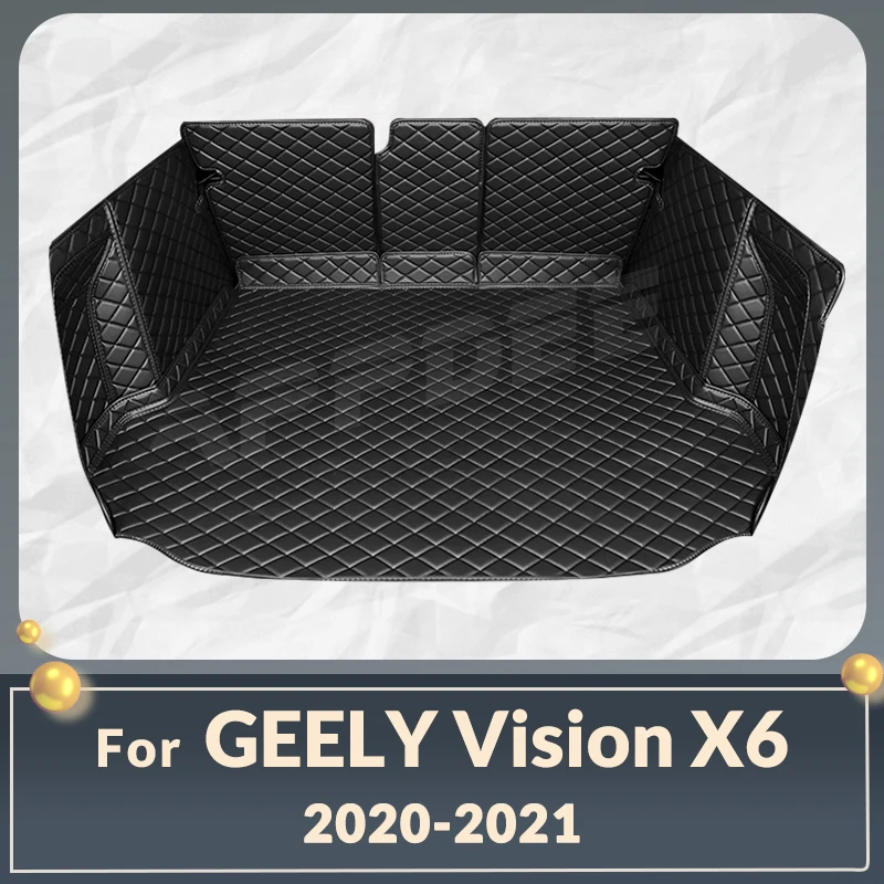 Auto Full Coverage Trunk Mat For GEELY Vision X6 2020 2021 Car Boot Cover Pad Cargo Liner Interior Protector Accessories
Auto Full Coverage Trunk Mat For GEELY Vision X6 2020 2021 Car Boot Cover Pad Cargo Liner Interior Protector Accessories