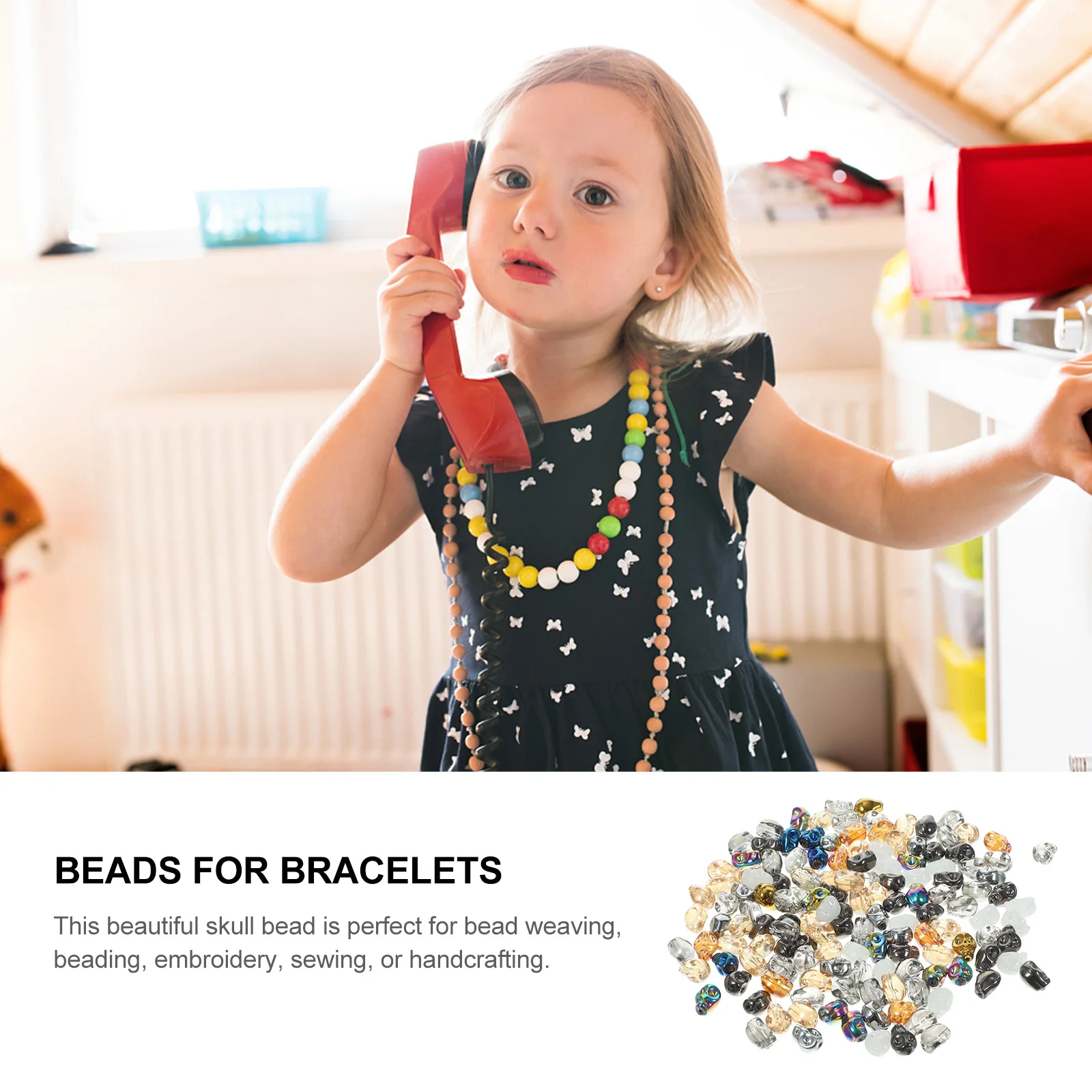 140Pcs DIY Skull Beads Glass Small Charms for Bracelet Necklace Jewelry Making Craft Skull Charms for Bracelets
140Pcs DIY Skull Beads Glass Small Charms for Bracelet Necklace Jewelry Making Craft Skull Charms for Bracelets