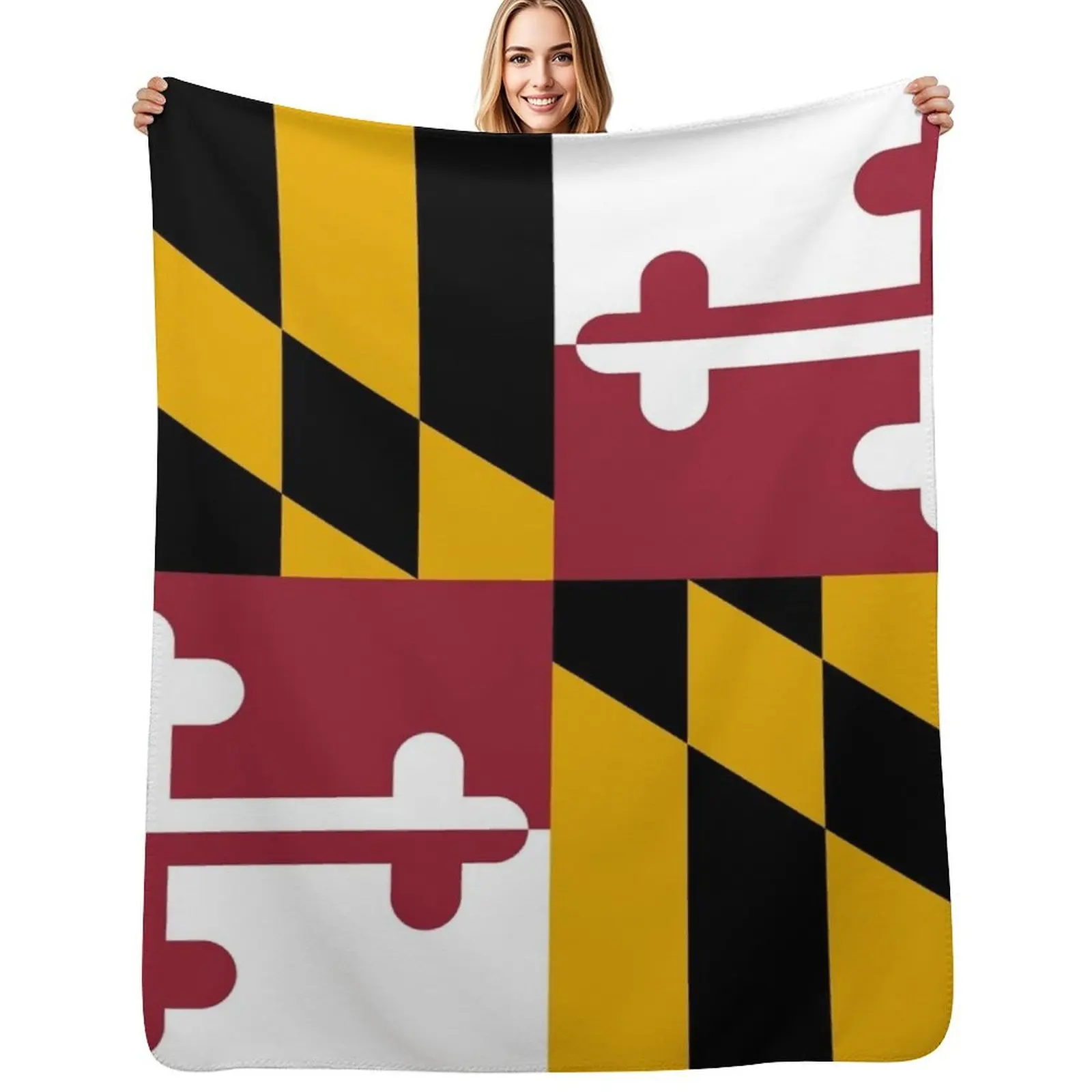 Maryland Flag Throw Blanket Thins Summer Beddings Bed linens Blanket
Maryland Flag Throw Blanket Thins Summer Beddings Bed linens Blanket