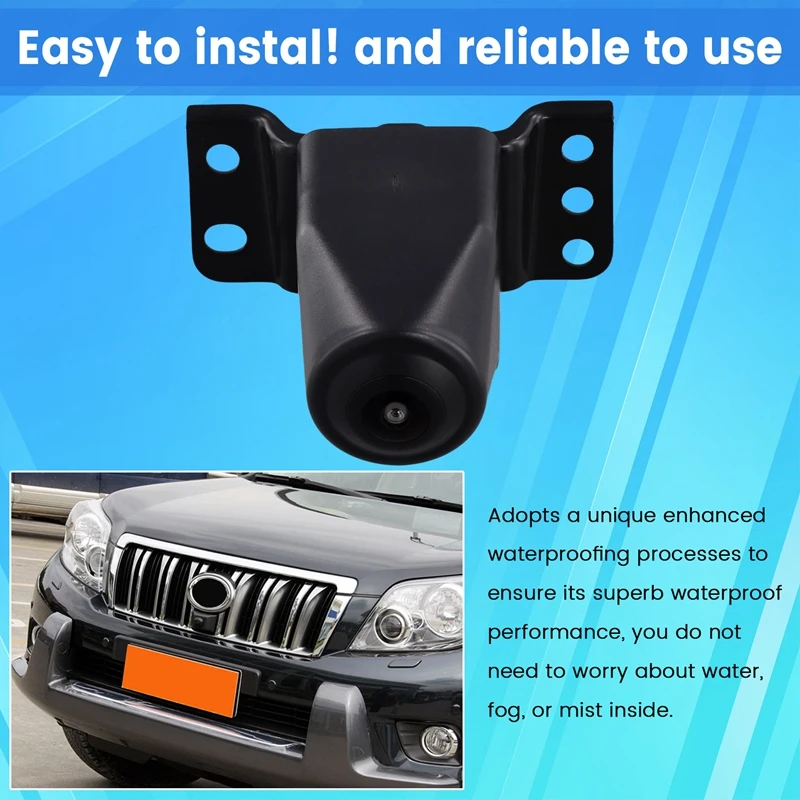 86790-60140 Car Front View Camera Fit For Toyota Land Cruiser Prado 2009-2020 8679060140
86790-60140 Car Front View Camera Fit For Toyota Land Cruiser Prado 2009-2020 8679060140