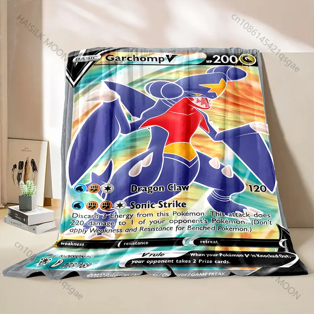 Pokémon Card Garchomp Printed Blanket for Home Travel Soft Comfortable Blanket for Adults and Children Cartoon Blanket Gift
Pokémon Card Garchomp Printed Blanket for Home Travel Soft Comfortable Blanket for Adults and Children Cartoon Blanket Gift