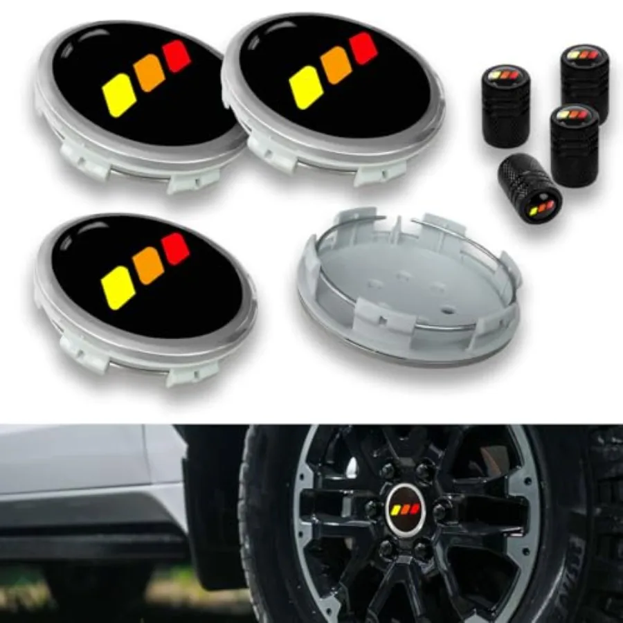 4 PCS Black Wheel Center Caps 3-5/16 Inch Tri-Color Hub Caps Wheel Rim Center Cover Compatible with 2022-2024 Tundra
4 PCS Black Wheel Center Caps 3-5/16 Inch Tri-Color Hub Caps Wheel Rim Center Cover Compatible with 2022-2024 Tundra
