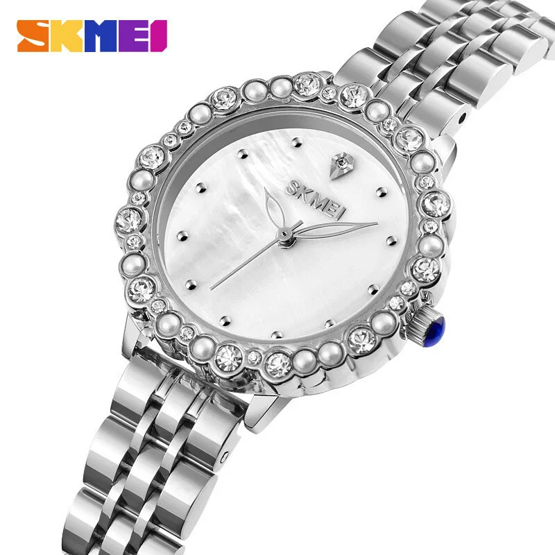 Модные 30-метровые кварцевые женские водонепроницаемые наручные часы из нержавеющей стали
Модные 30-метровые кварцевые женские водонепроницаемые наручные часы из нержавеющей стали