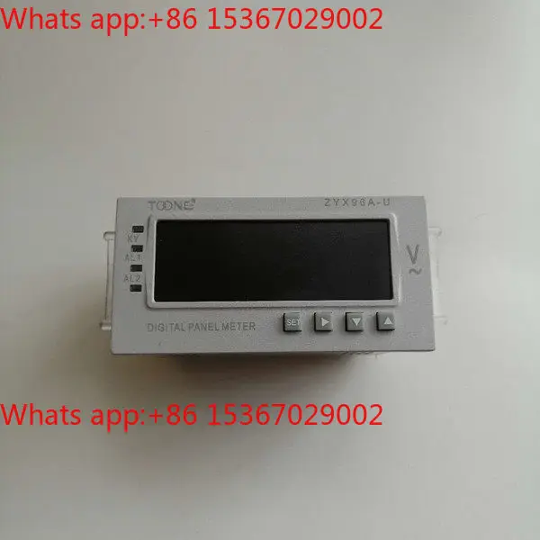 Single-phase AC and DC digital display intelligent ammeter voltmeter ZYX96A-I/U96 * 48DP35 three and a half digits
Single-phase AC and DC digital display intelligent ammeter voltmeter ZYX96A-I/U96 * 48DP35 three and a half digits