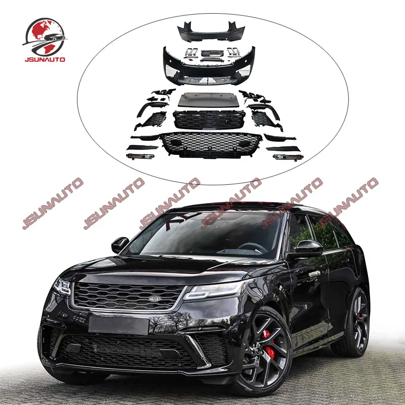 Good Fitment Car Tuning Parts SVA Front Bumper Grill Body Kit For Land Rover Velar SVA Facelift Rear Bumper Exhaust Tips
Good Fitment Car Tuning Parts SVA Front Bumper Grill Body Kit For Land Rover Velar SVA Facelift Rear Bumper Exhaust Tips