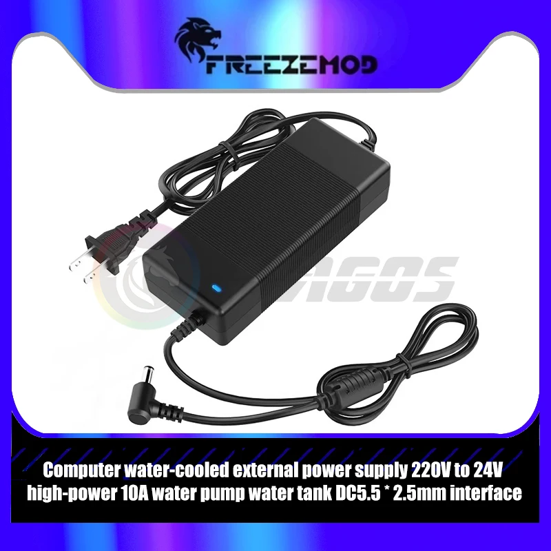 Преобразователь внешнего источника питания 220 В-24 В, 10 А, высокая мощность для насосного оборудования водяной подачи, интерфейс DC5,5*2,5 мм
Преобразователь внешнего источника питания 220 В-24 В, 10 А, высокая мощность для насосного оборудования водяной подачи, интерфейс DC5,5*2,5 мм