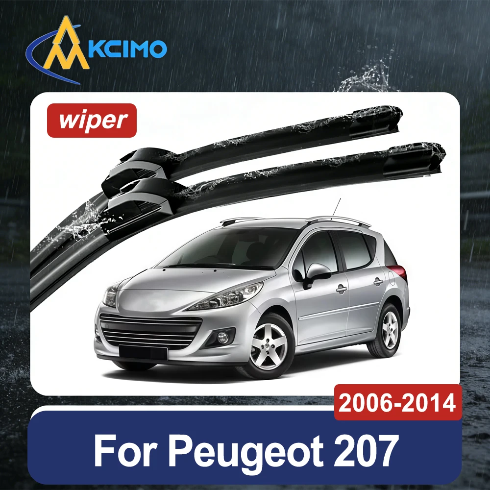 Durable Rubber Windshield Wiper Complete Pair For Peugeot 207 2006-2014 Wiper Blade Kit Perfect Fit Set of 2
Durable Rubber Windshield Wiper Complete Pair For Peugeot 207 2006-2014 Wiper Blade Kit Perfect Fit Set of 2