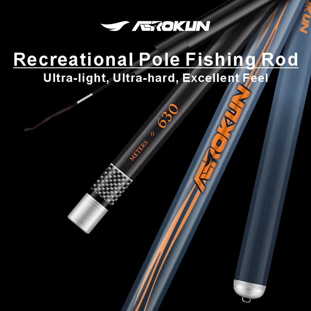 Factory DirectCarbon Stream Fishing Rod 6.3m Super Hard H Power Customized 6 Sections Fishing Rod
Factory DirectCarbon Stream Fishing Rod 6.3m Super Hard H Power Customized 6 Sections Fishing Rod