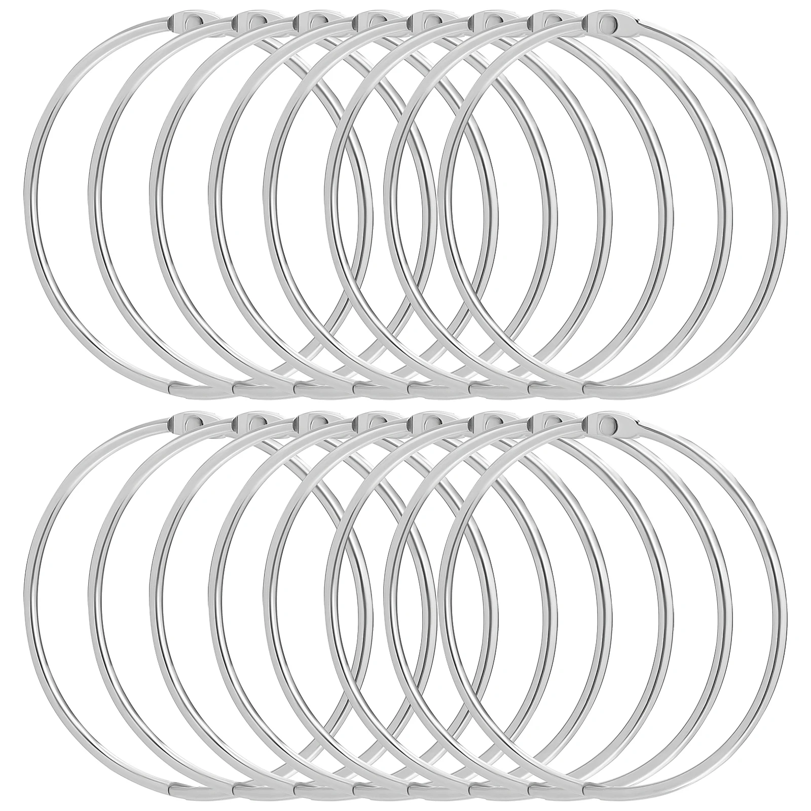 16Pcs Iron Binder Rings Openable Circular Design for Professional Presentations File Organization Smooth Operation
16Pcs Iron Binder Rings Openable Circular Design for Professional Presentations File Organization Smooth Operation