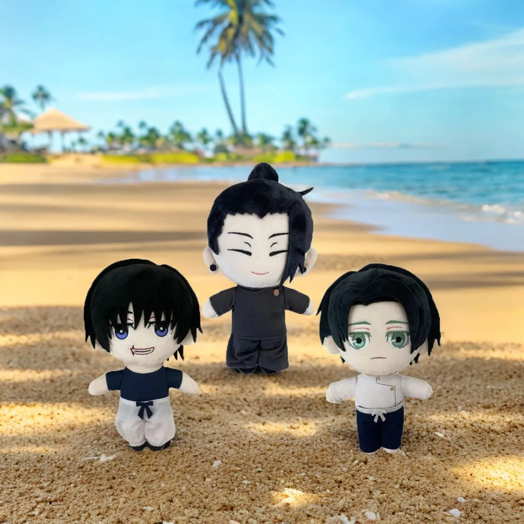 New hot 1/3PCS Gojo Saturo Geto Suguru Jujutsu Kaisen Cosplay Plush Cute Soft Collection Props Christmas holiday gifts
New hot 1/3PCS Gojo Saturo Geto Suguru Jujutsu Kaisen Cosplay Plush Cute Soft Collection Props Christmas holiday gifts
