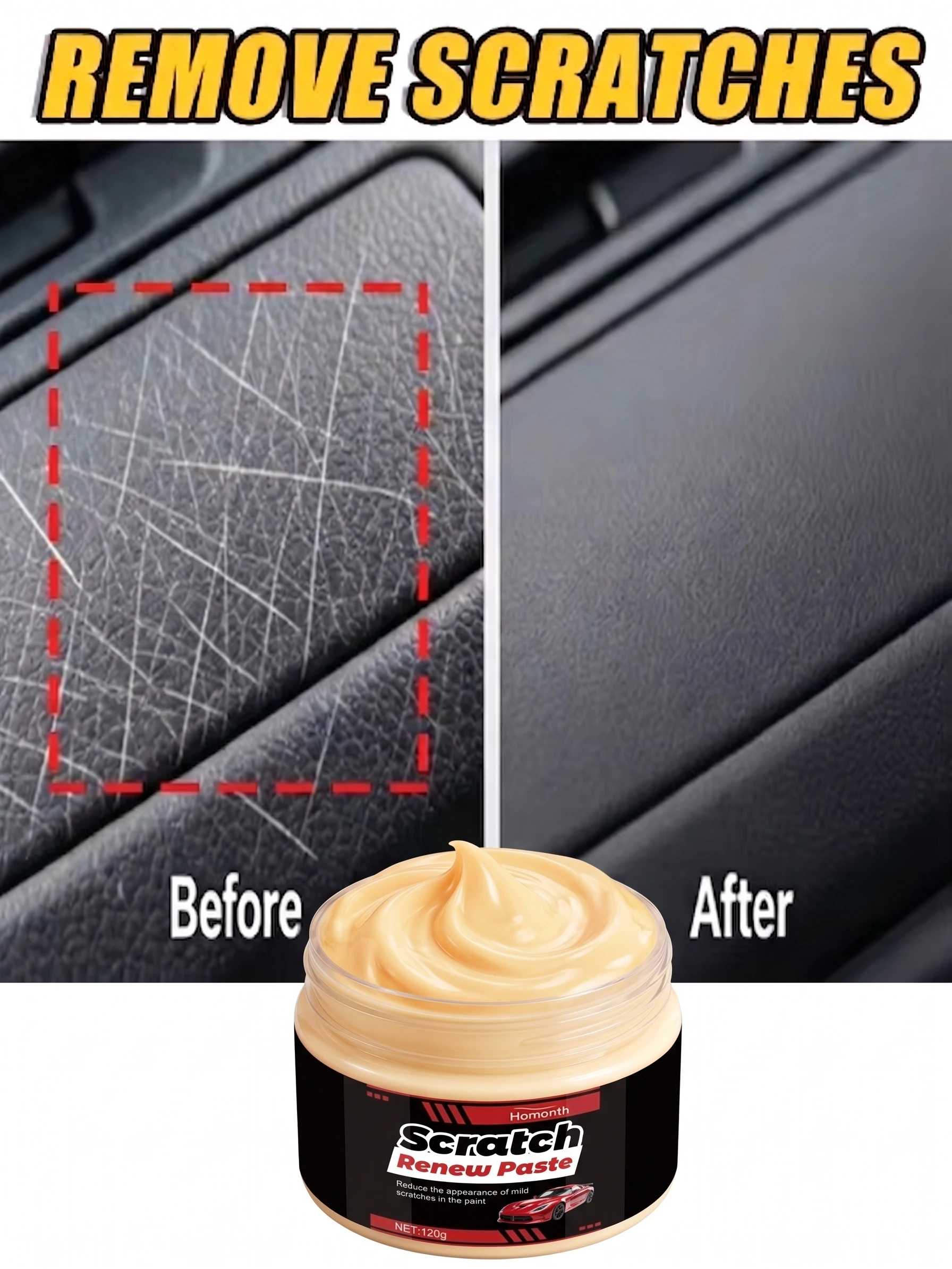 2026 Car Scratch Remover for Autos Body Paint Scratch Care Auto Car Care Polishing and Polishing Compound Paste Car Paint Repair
2026 Car Scratch Remover for Autos Body Paint Scratch Care Auto Car Care Polishing and Polishing Compound Paste Car Paint Repair