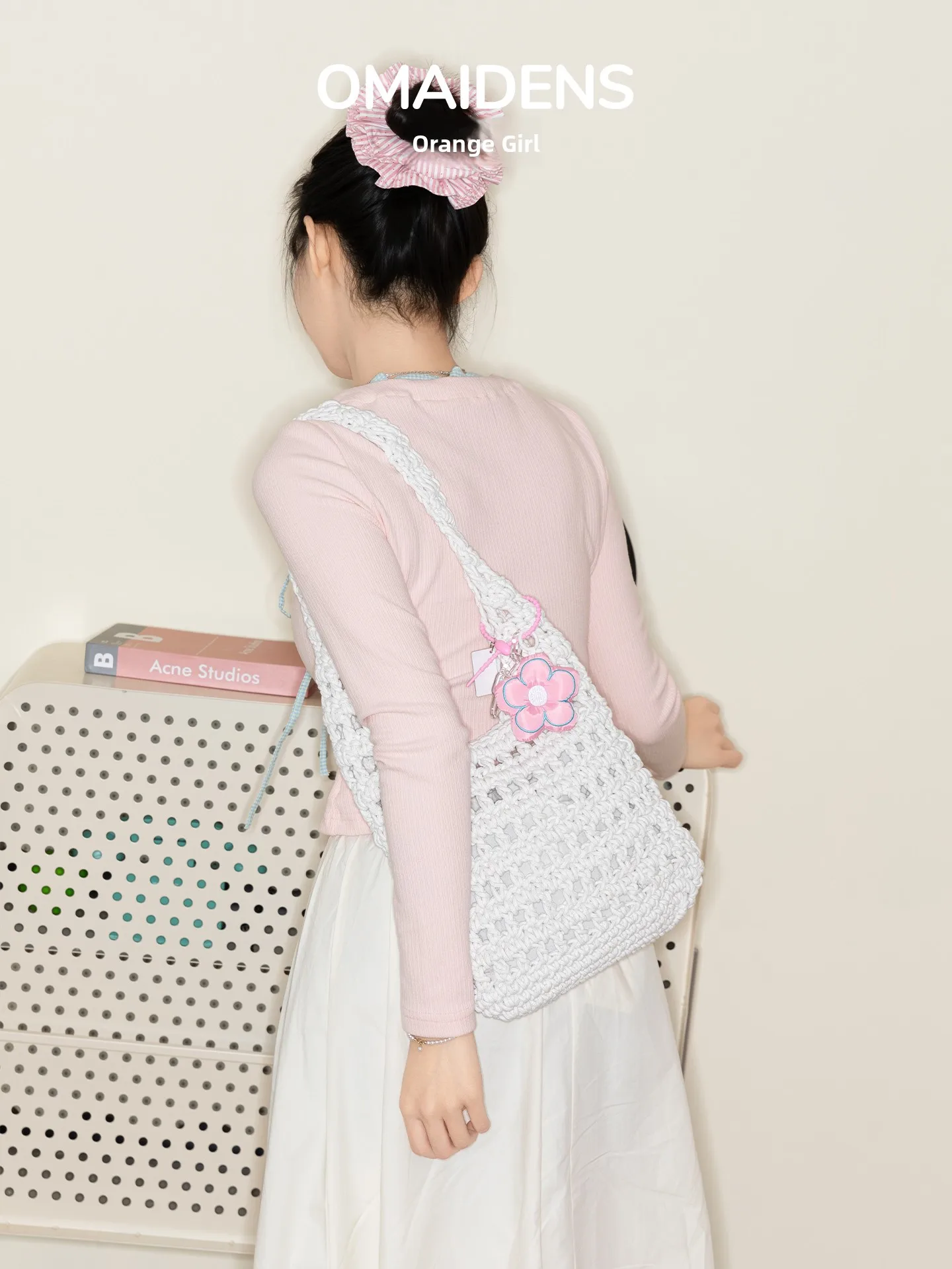 Orange Girl Korean Style Knitted Woven Bag Large Capacity Single Shoulder Tote Bag Vacation Beach Vacation Women's Bag
Orange Girl Korean Style Knitted Woven Bag Large Capacity Single Shoulder Tote Bag Vacation Beach Vacation Women's Bag