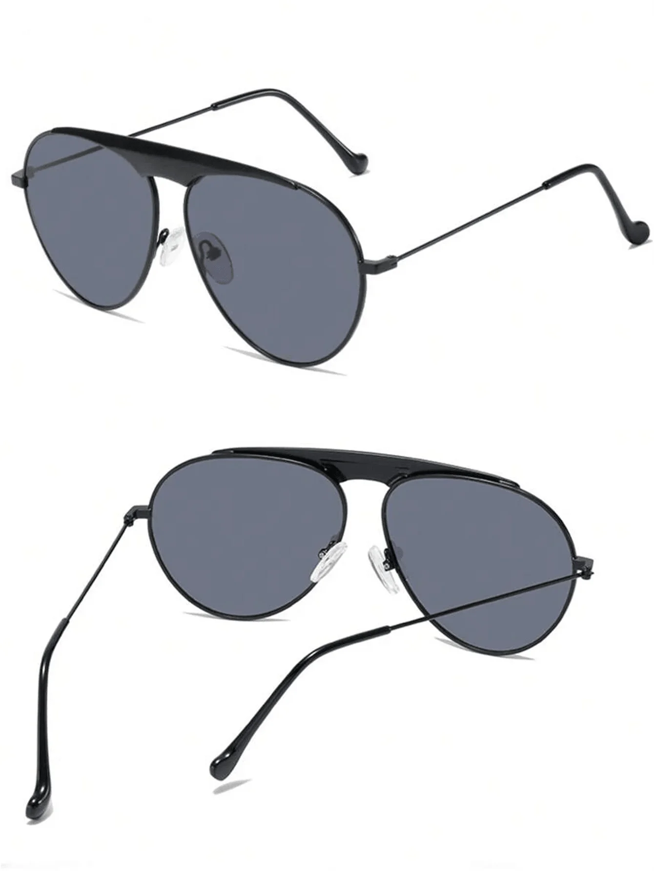 1pc Metal Fashion Glasses Large Frame Punk Personalized Versatile Men's And Women's Glasses Toad Glasses Suitable For Daily Wear
1pc Metal Fashion Glasses Large Frame Punk Personalized Versatile Men's And Women's Glasses Toad Glasses Suitable For Daily Wear