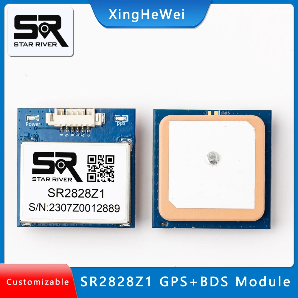 SR2828Z1 GPS Module UART TTL level GPS+BDS OR GPS+GLONASS GNSS module with FLASH Zhongke Micro AT6558F 3.3V-5V 9600 Baudrate
SR2828Z1 GPS Module UART TTL level GPS+BDS OR GPS+GLONASS GNSS module with FLASH Zhongke Micro AT6558F 3.3V-5V 9600 Baudrate