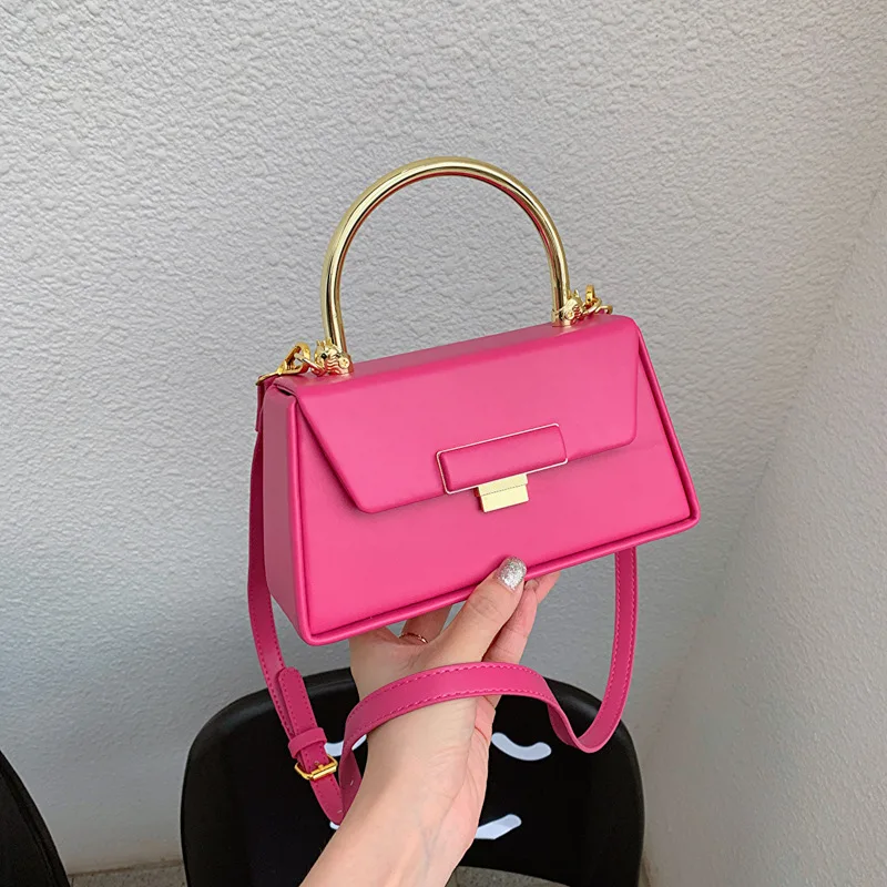 Brand Women's Shoulder Bags Fashion Mini Small Handbag and Purse Luxury Metal Handle Tote Clutch Bag Lady Square Crossbody Bag
Brand Women's Shoulder Bags Fashion Mini Small Handbag and Purse Luxury Metal Handle Tote Clutch Bag Lady Square Crossbody Bag
