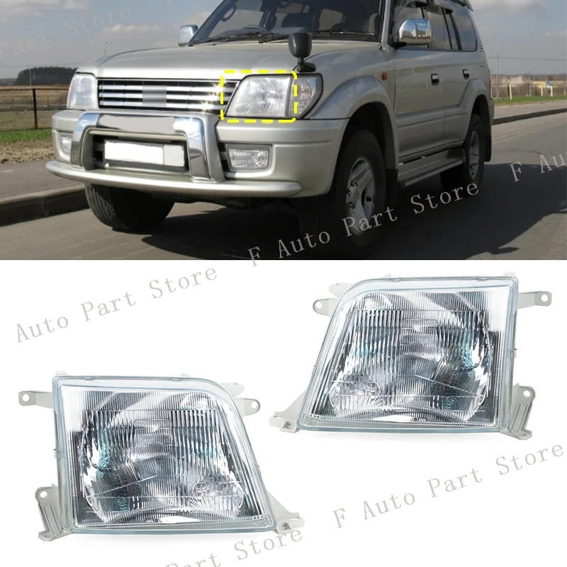 Передний бампер, фара без лампы для Toyota Land Cruiser Prado 90 LC90 FJ90 RZJ90 KZJ90 1996 1997 1998 1999 2000-2002
Передний бампер, фара без лампы для Toyota Land Cruiser Prado 90 LC90 FJ90 RZJ90 KZJ90 1996 1997 1998 1999 2000-2002