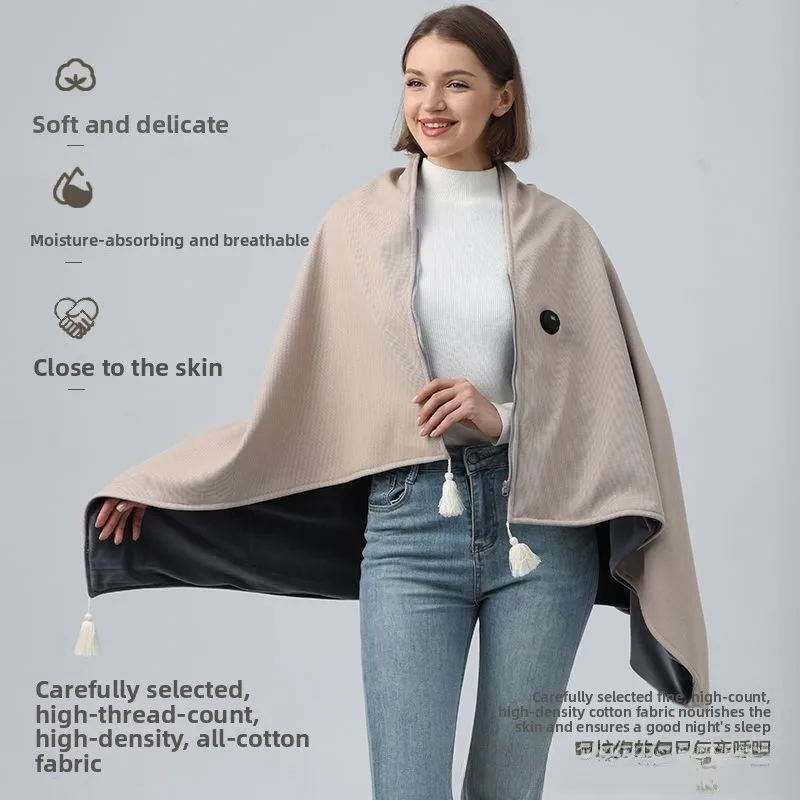 Smart Heating Shoulder Wrap USB Electric Blanket Outdoor Camping Office Warmth Cover Blanket Single Person Warmth Retention
Smart Heating Shoulder Wrap USB Electric Blanket Outdoor Camping Office Warmth Cover Blanket Single Person Warmth Retention