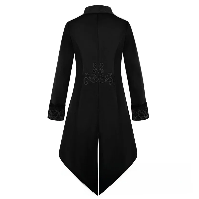 Men's Mid-Length Punk Tailcoat Medieval Retro Sle Cotton Coat Spring Faion Traditional Chinese Clothing Tailored Fit
Men's Mid-Length Punk Tailcoat Medieval Retro Sle Cotton Coat Spring Faion Traditional Chinese Clothing Tailored Fit