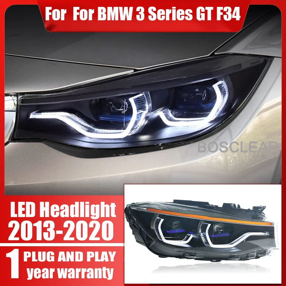 For Bmw F34 Led Headlights 3 Series GT 3GT 2013-2020 F34 Auto Accessories Car Upgrade Led Front Lights Assembly Plug And Play
For Bmw F34 Led Headlights 3 Series GT 3GT 2013-2020 F34 Auto Accessories Car Upgrade Led Front Lights Assembly Plug And Play