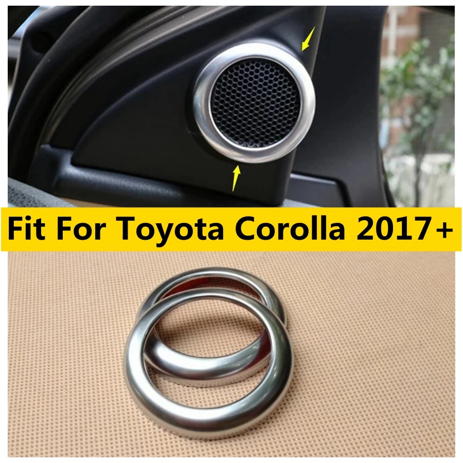 Pillar A Stereo Tweeter Speaker Audio Loudspeaker Decoration Frame Cover Trim Fit For Toyota Corolla 2017 2018 Car Accessories
Pillar A Stereo Tweeter Speaker Audio Loudspeaker Decoration Frame Cover Trim Fit For Toyota Corolla 2017 2018 Car Accessories