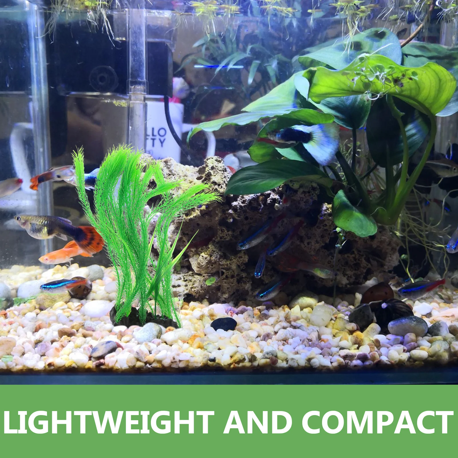 Realistic Fake Aquatic Plant Fish Tank Decorations Aquarium Plants Watermifoil Simulation Fish Tank Accessories Lightweight
Realistic Fake Aquatic Plant Fish Tank Decorations Aquarium Plants Watermifoil Simulation Fish Tank Accessories Lightweight