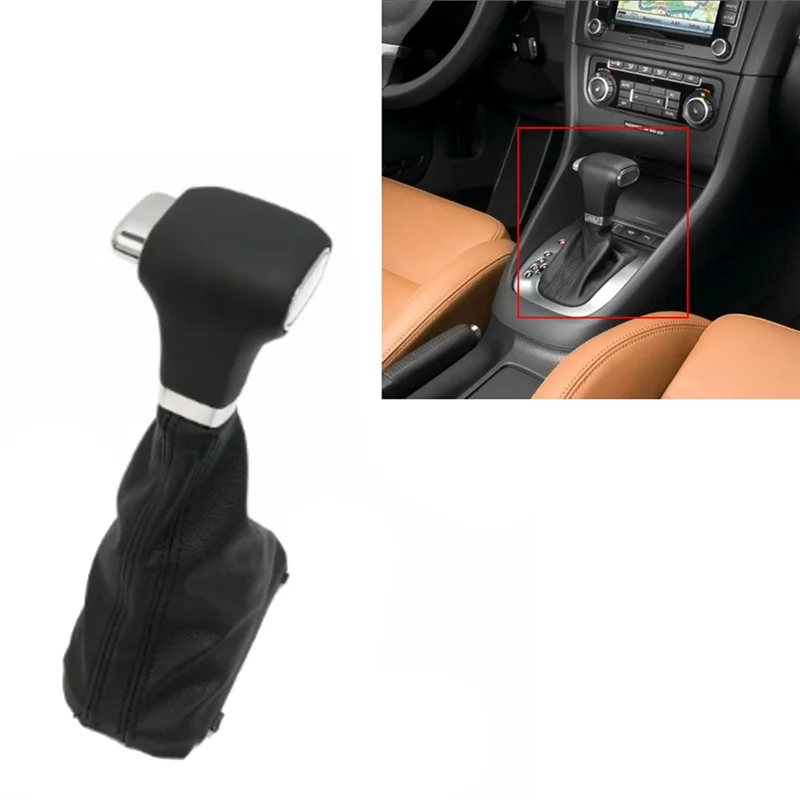 Car Automatic Gear Shift Knob Dustproof Cover 1K1713203 For VW Golf 6 2008-2011 Shift Knob Gaitor Cover LHD
Car Automatic Gear Shift Knob Dustproof Cover 1K1713203 For VW Golf 6 2008-2011 Shift Knob Gaitor Cover LHD