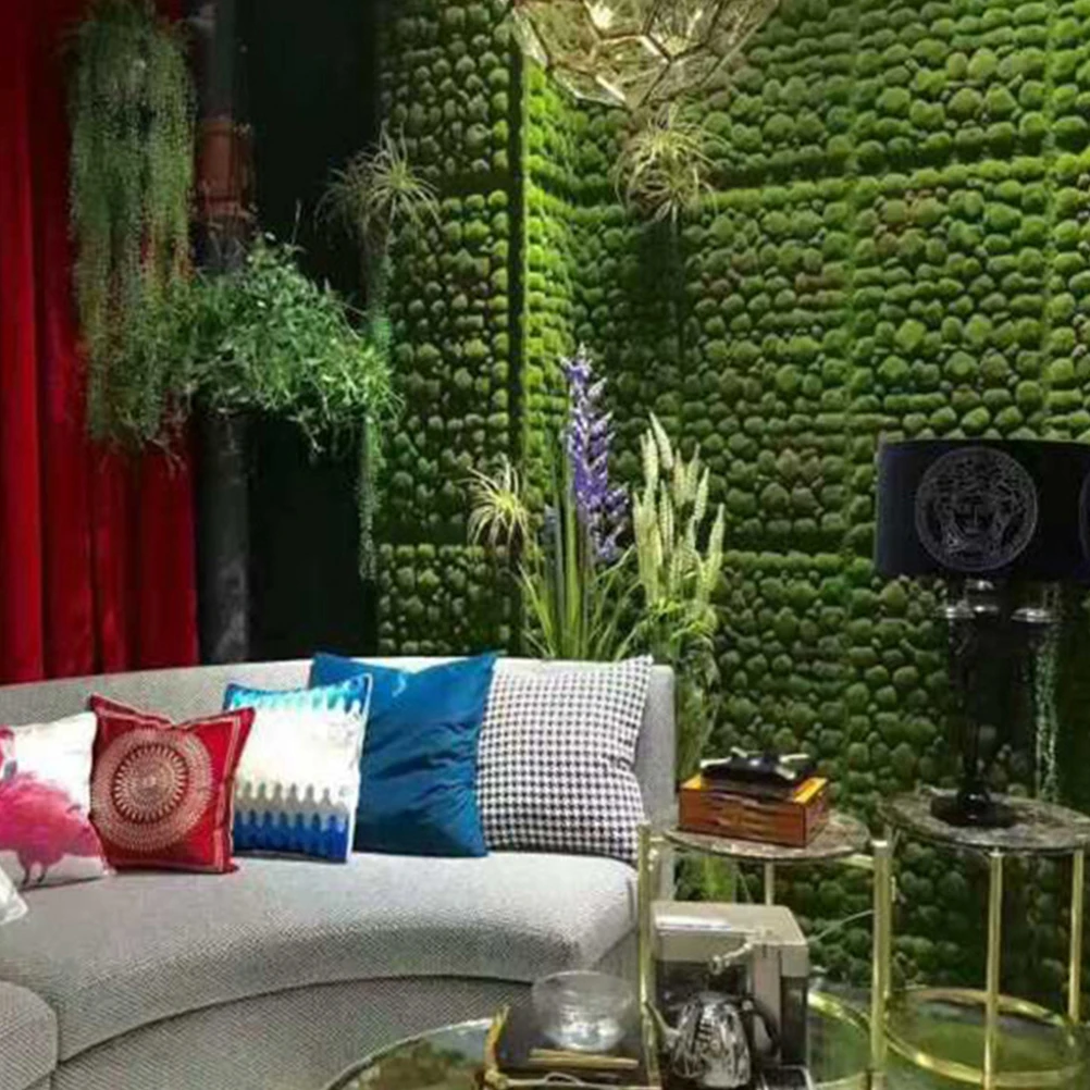 Artificial Moss 35x50cm Lightweight Green Flocking DIY Plant Wall Background Hang Decor Fake Moss Mat Mini Garden Accessory 
Artificial Moss 35x50cm Lightweight Green Flocking DIY Plant Wall Background Hang Decor Fake Moss Mat Mini Garden Accessory