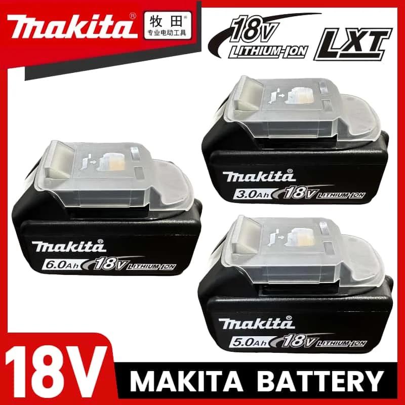 Для аккумулятора Makita BL1860B BL1850 BL1830 ✅ Инструмент Makita DTW700 DTD173 Сверло DDF487, 125 мм DGA404 Оригинальный аккумулятор Makita 18 В 
Для аккумулятора Makita BL1860B BL1850 BL1830 ✅ Инструмент Makita DTW700 DTD173 Сверло DDF487, 125 мм DGA404 Оригинальный аккумулятор Makita 18 В