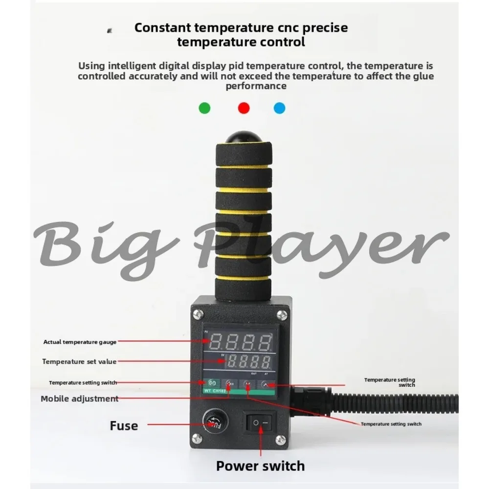 Hand push rubber roller portable leather bag glue bot manipulation glue machine
Hand push rubber roller portable leather bag glue bot manipulation glue machine