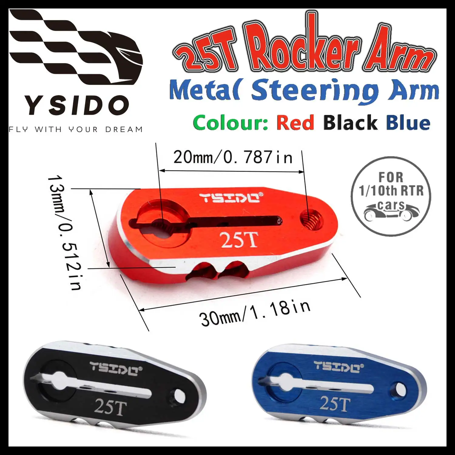 1/10 RC Car 20mm 25T Metal Servo Rocker Arm CNC Servo Horn for Wltoys Axial HSP SCX10 RC Model Ship General upgrade Accessories
1/10 RC Car 20mm 25T Metal Servo Rocker Arm CNC Servo Horn for Wltoys Axial HSP SCX10 RC Model Ship General upgrade Accessories