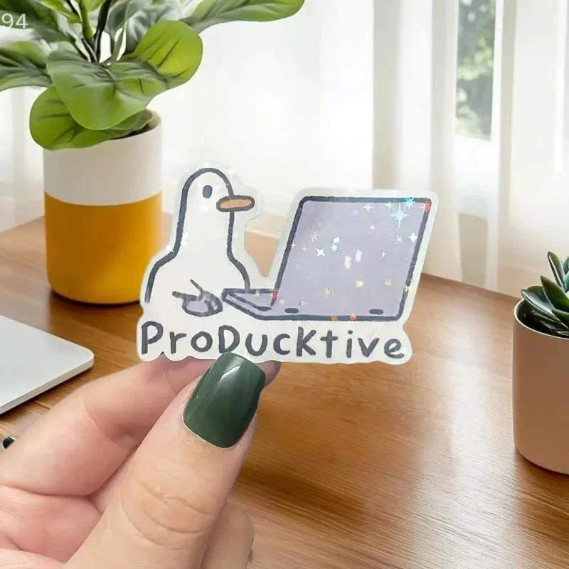 Adults Gift - 5Pcs Waterproof and Removable Cute Goose Laptop Decals, DIY Notebook Decoration
Adults Gift - 5Pcs Waterproof and Removable Cute Goose Laptop Decals, DIY Notebook Decoration