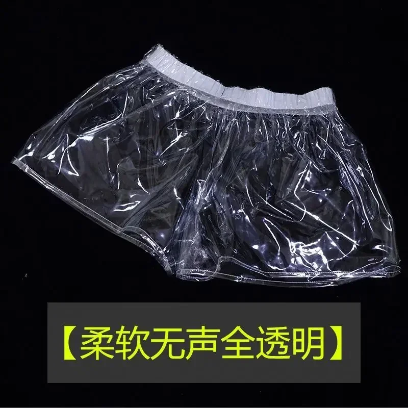Ultra-transparent PVC thickened ABDL adult fetish three-point pants soft silent plastic boxers running rainproof pants
Ultra-transparent PVC thickened ABDL adult fetish three-point pants soft silent plastic boxers running rainproof pants