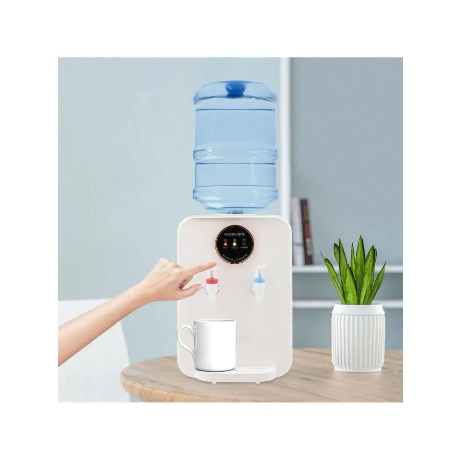 WANLECY Premium Countertop Water Dispenser, 575W Hot Cold Water Cooler For 1-5 Gallon Bottle, 3 Temperature Settings Water Jug
WANLECY Premium Countertop Water Dispenser, 575W Hot Cold Water Cooler For 1-5 Gallon Bottle, 3 Temperature Settings Water Jug
