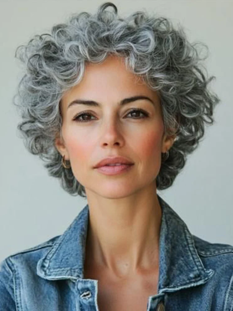 Парик Lekker Salt and Pepper Short Pixie Gray Curly Bob из 100% натуральных человеческих волос для женщин, бразильские волосы Реми, полностью машинной работы, парик для мам
Парик Lekker Salt and Pepper Short Pixie Gray Curly Bob из 100% натуральных человеческих волос для женщин, бразильские волосы Реми, полностью машинной работы, парик для мам