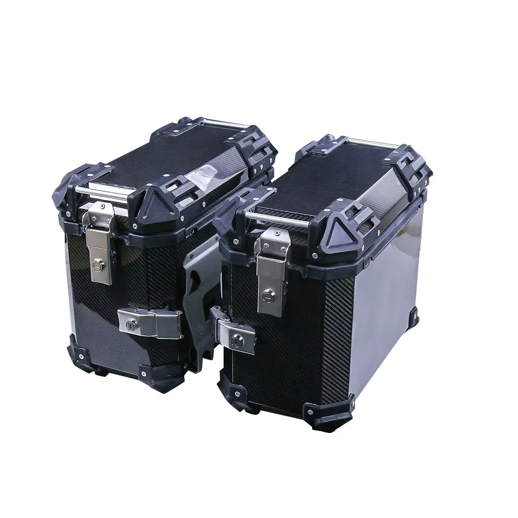 38L Universal Waterproof 3K Carbon Fiber Toolbox Motorcycle Trunk Left Right Side Box Luggage Pannier Cargo Tool Box Storage
38L Universal Waterproof 3K Carbon Fiber Toolbox Motorcycle Trunk Left Right Side Box Luggage Pannier Cargo Tool Box Storage