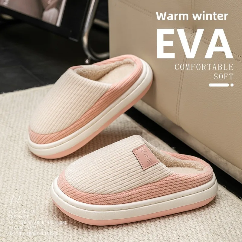Winter Autumn Trendy Cotton Slippers Couple Warm Plush Indoor Home Thick Bottom Toe Wrap 2024 New Non Slip Soft Sole House Shoes
Winter Autumn Trendy Cotton Slippers Couple Warm Plush Indoor Home Thick Bottom Toe Wrap 2024 New Non Slip Soft Sole House Shoes