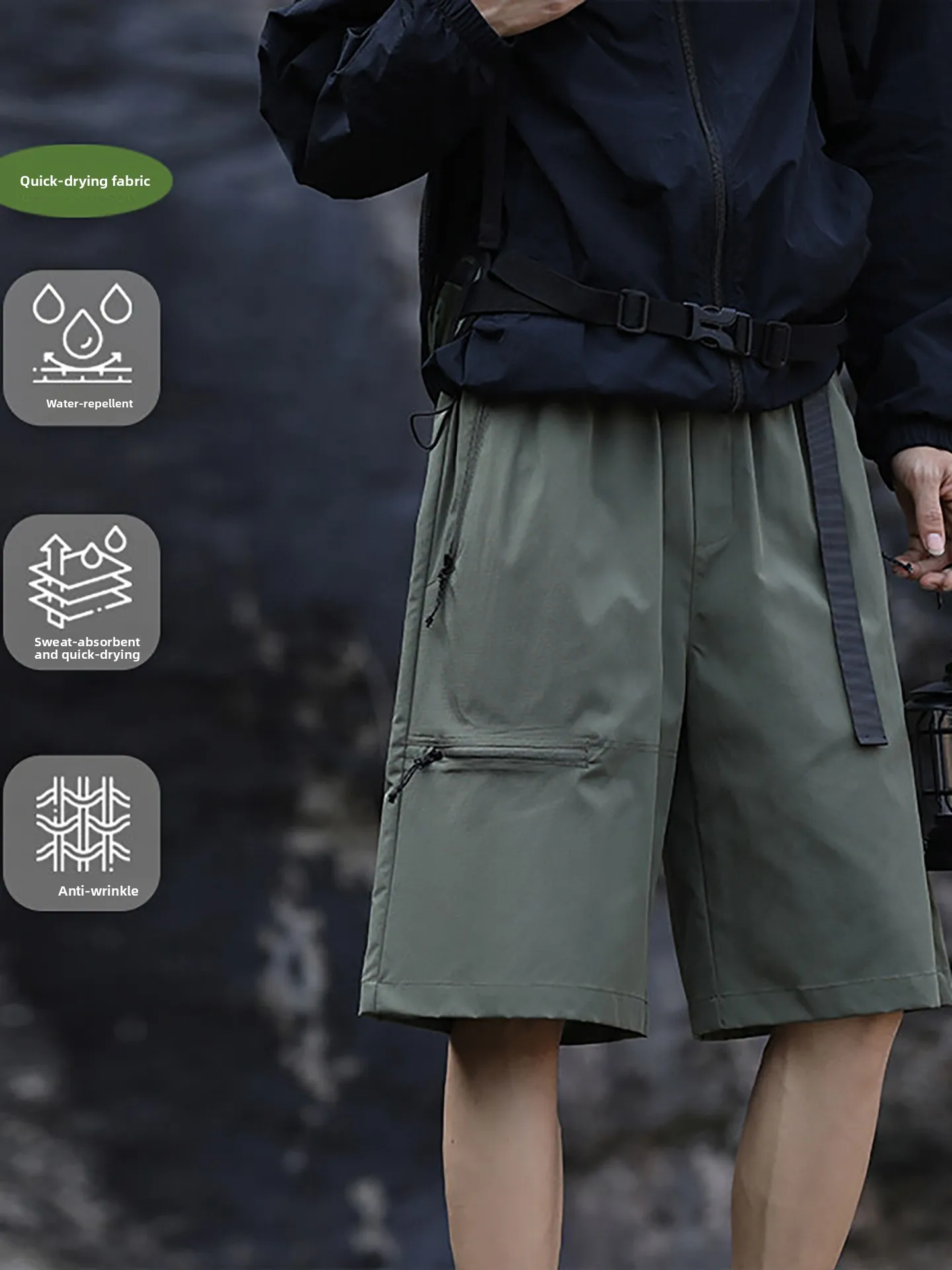 Мужские летние тонкие брюки свободного покроя для альпинизма на открытом воздухе, спецодежда, спортивные брюки длиной пять четвертей для пар
Мужские летние тонкие брюки свободного покроя для альпинизма на открытом воздухе, спецодежда, спортивные брюки длиной пять четвертей для пар