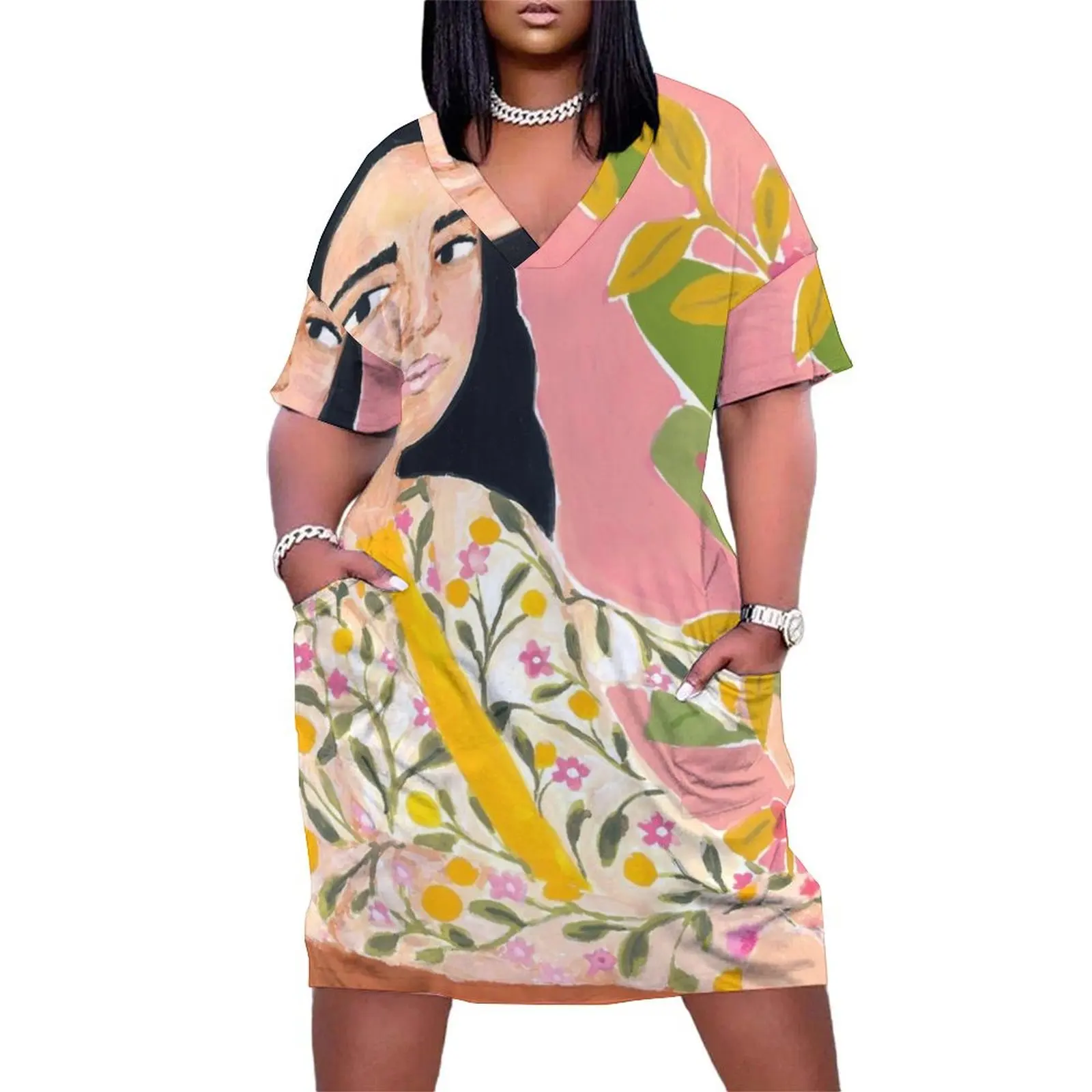 Plant Lady Loose Pocket Dress Long dresses dress women summer Women's dresses elegant evening dresses for women 2025
Plant Lady Loose Pocket Dress Long dresses dress women summer Women's dresses elegant evening dresses for women 2025
