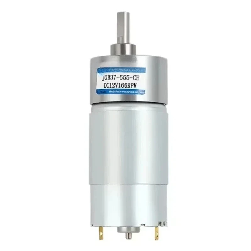 12V/24V JGB37-555 Reversible Low RPM DC Geared Motor Large Load High Torque Reduction Gear Motor for Robotic Project
12V/24V JGB37-555 Reversible Low RPM DC Geared Motor Large Load High Torque Reduction Gear Motor for Robotic Project