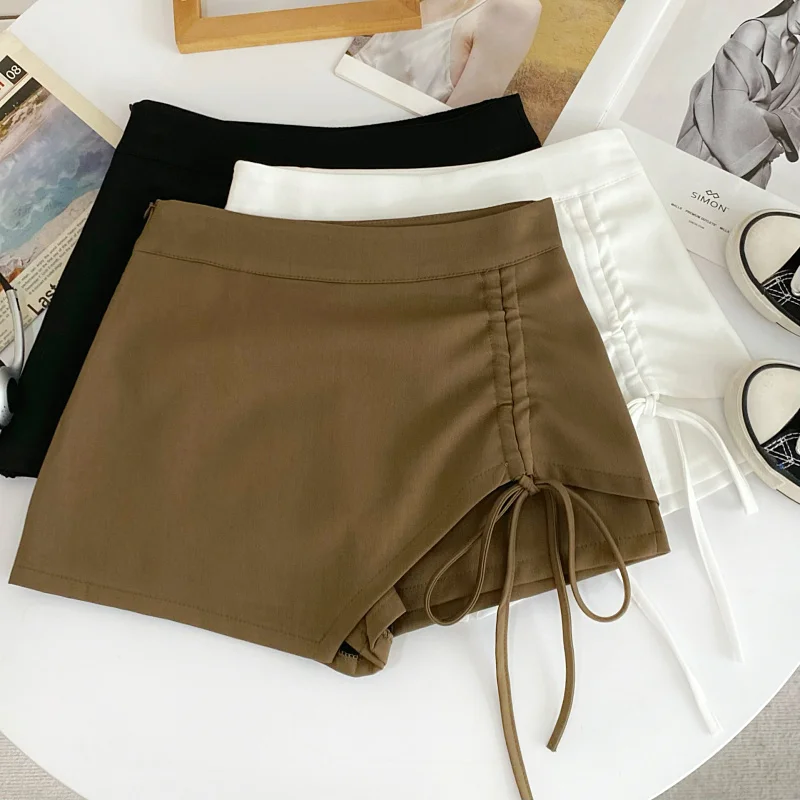 Юбка-шорты с высокой талией А-силуэта, асимметричными складками и дизайнерским акцентом, с защитой от просвечивания, для женщин
Юбка-шорты с высокой талией А-силуэта, асимметричными складками и дизайнерским акцентом, с защитой от просвечивания, для женщин