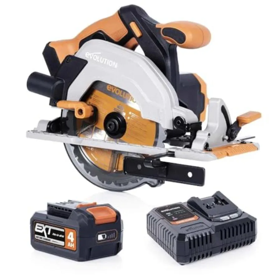 R165CCSL-Li 6-1/2 Cordless Circular Saw Multi-Material Cutting Technology 0-50° Bevel and 2-1/2" Adjustable Depth Inc
R165CCSL-Li 6-1/2 Cordless Circular Saw Multi-Material Cutting Technology 0-50° Bevel and 2-1/2" Adjustable Depth Inc