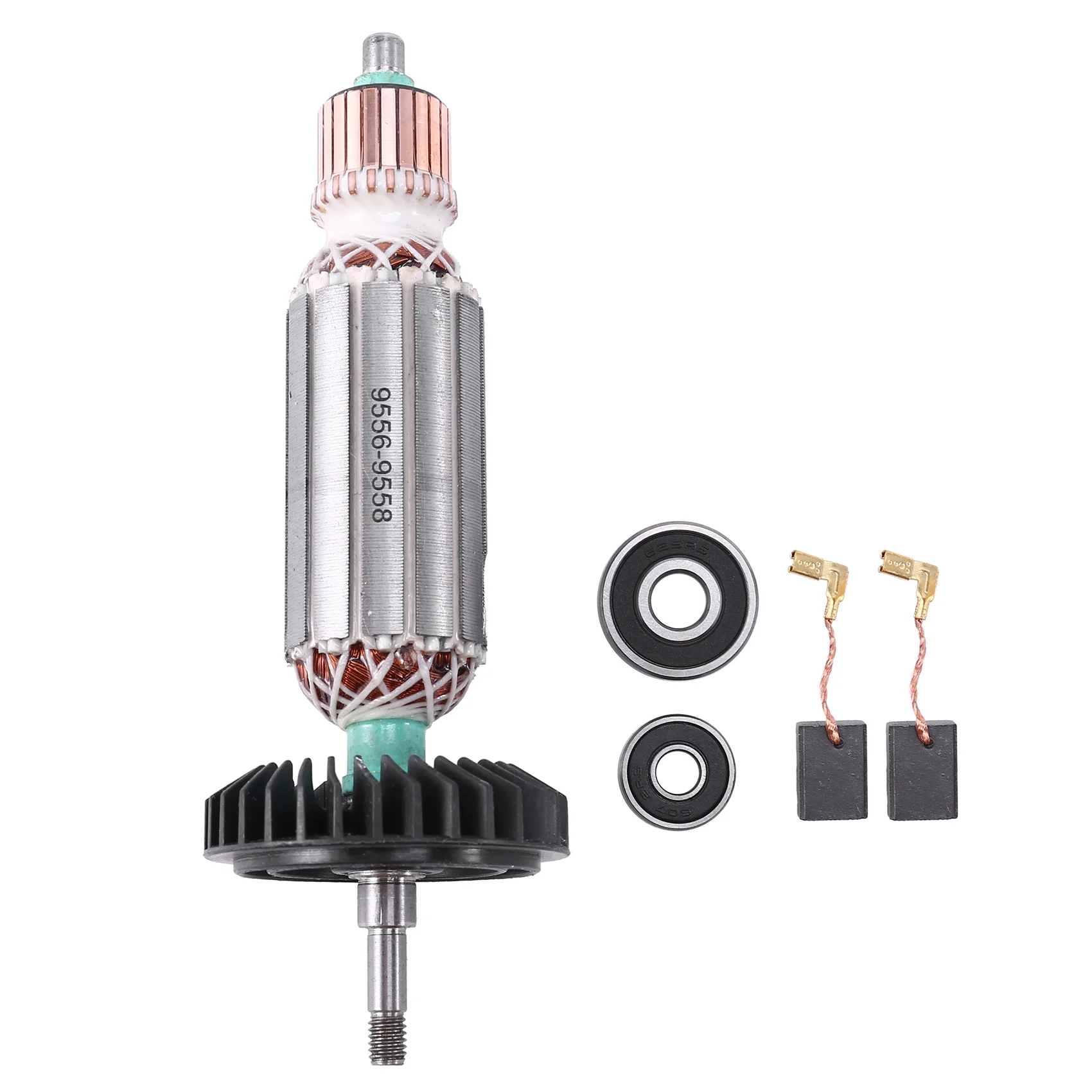Replacement AC220V-240V Armature Rotor for MAKITA Angle Grinder 9556 9557 9558 9556NB 9556HN 9557NB 9557HN 9558NB 9558HNB84B
Replacement AC220V-240V Armature Rotor for MAKITA Angle Grinder 9556 9557 9558 9556NB 9556HN 9557NB 9557HN 9558NB 9558HNB84B