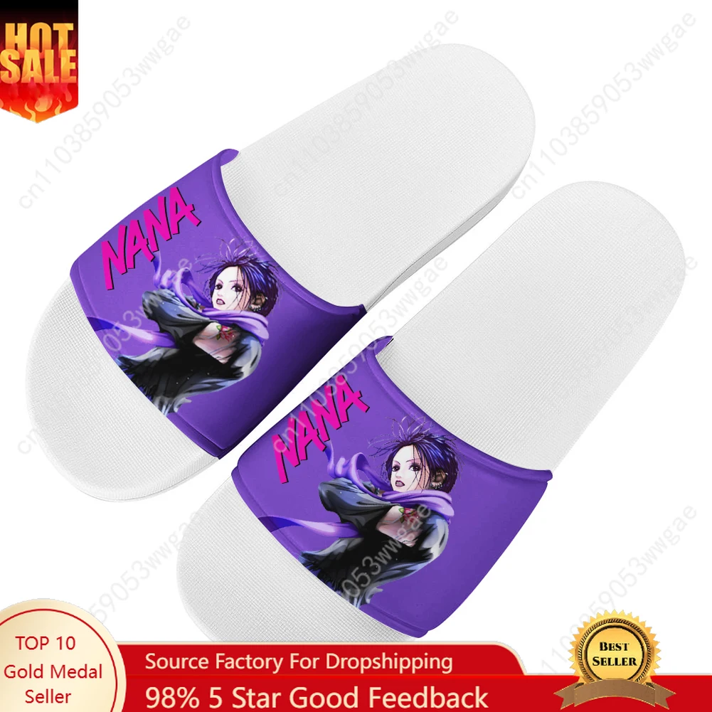 NANA Sandals Home Slippers Water Shoes Man Women Teenager Sandal Bathroom Beach Pool Fashion Anime Custom Made Summer Slippers
NANA Sandals Home Slippers Water Shoes Man Women Teenager Sandal Bathroom Beach Pool Fashion Anime Custom Made Summer Slippers