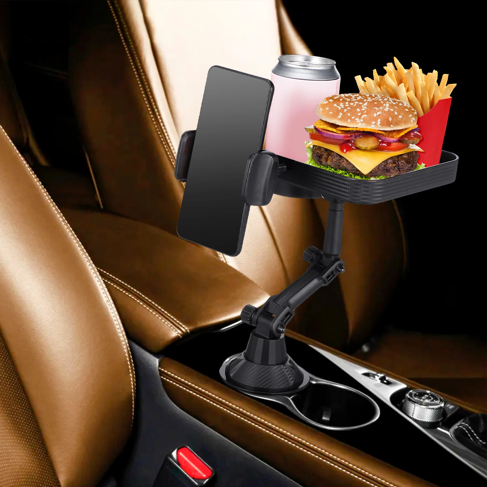 Car Cup Holder Tray Plastic Food Storage Phone Mount Multi-functional Automotive Vehicle Food Drink Organizer Durability
Car Cup Holder Tray Plastic Food Storage Phone Mount Multi-functional Automotive Vehicle Food Drink Organizer Durability