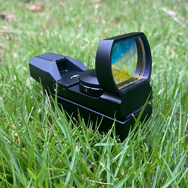 Четырехсменный точечный прицел. Металлический регулируемый красно-зеленый телескоп с нуля.
Четырехсменный точечный прицел. Металлический регулируемый красно-зеленый телескоп с нуля.