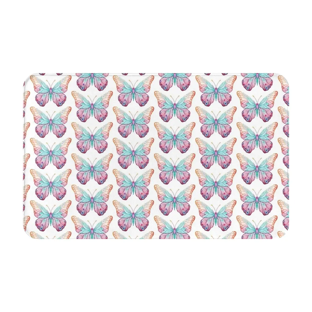Flannel Non-Slip Floor Mat Butterfly 4 Quick-Dry and Cozy Area Rug for Bathroom, Hallway, and Living Space
Flannel Non-Slip Floor Mat Butterfly 4 Quick-Dry and Cozy Area Rug for Bathroom, Hallway, and Living Space